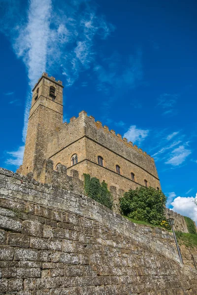 Poppi Italia Ottobre 2019 Poppi Castello Imponente Bellissimo Borgo Medievale — Foto Stock