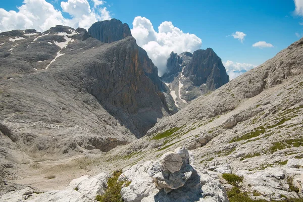 Hermosa Vista Meseta Pale San Martino Trentino Alto Adige Italia —  Fotos de Stock