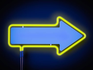 Neon ışıkları çerçeveler. Dekorasyon ve koyu arka plan üzerinde kaplama için işareti şablon.