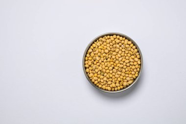 Doğal organik böbrek soya fasulyesi makro görünümü arka plan üzerinde