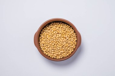 Doğal organik böbrek soya fasulyesi makro görünümü arka plan üzerinde