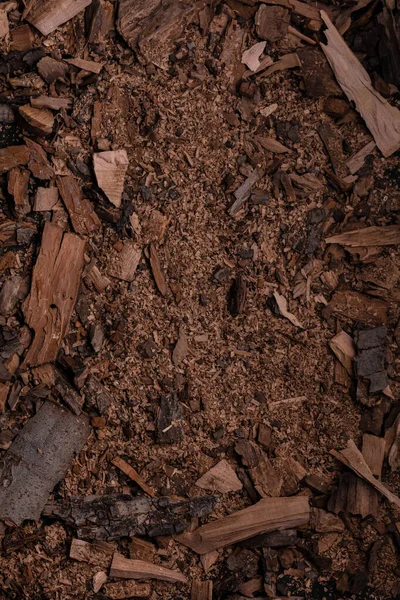 Old wood chips background Poster concept design photo shooting — Stock Photo, Image