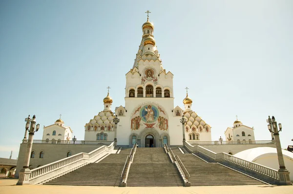 All Saints Church In Minsk, Belarus. Minsk memorial church of All Saints and in memory of the victims