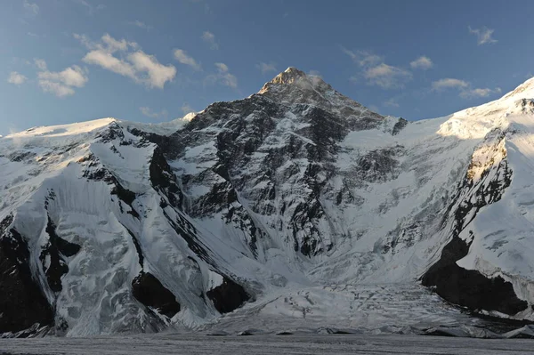 Pico Khan Tengri Las Crestas Tien Shan Frontera Tres Países — Foto de Stock