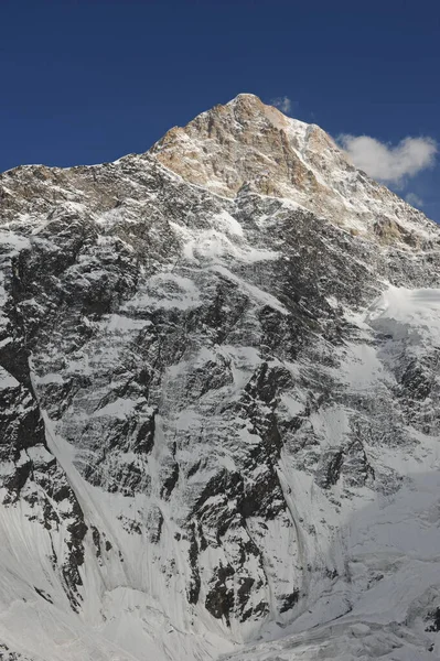 Pico Khan Tengri Las Crestas Tien Shan Frontera Tres Países — Foto de Stock