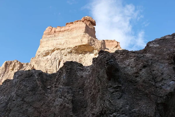 Naturschutzgebiet Charyn Schlucht Der Nähe Von Almaty Dies Ist Eine — Stockfoto