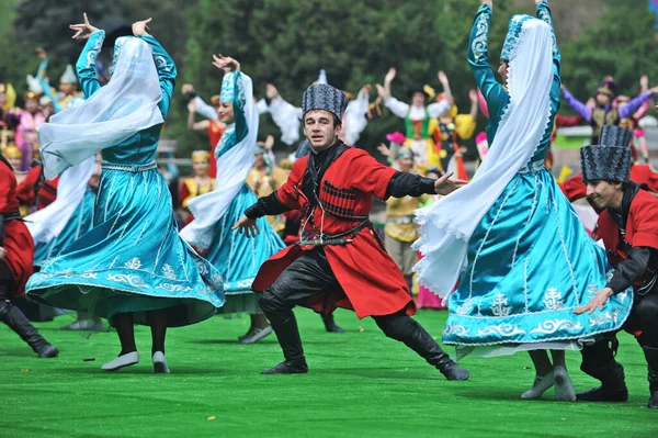 Almaty Kazajstán 2012 Día Fiesta Del Estado Día Unidad Del — Foto de Stock