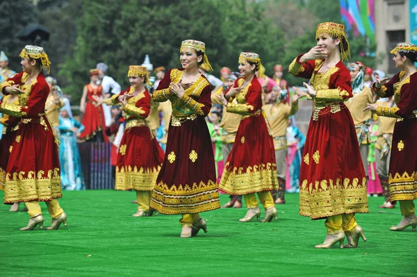 Almaty Kazajstán 2012 Día Fiesta Del Estado Día Unidad Del — Foto de Stock