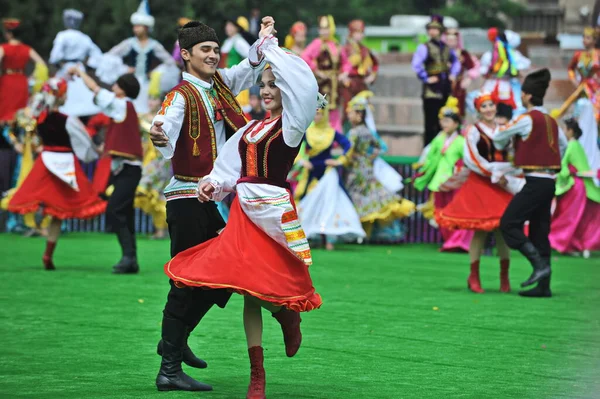 Almaty Kasachstan 2012 Staatsfeiertag Tag Der Einheit Des Kasachischen Volkes — Stockfoto