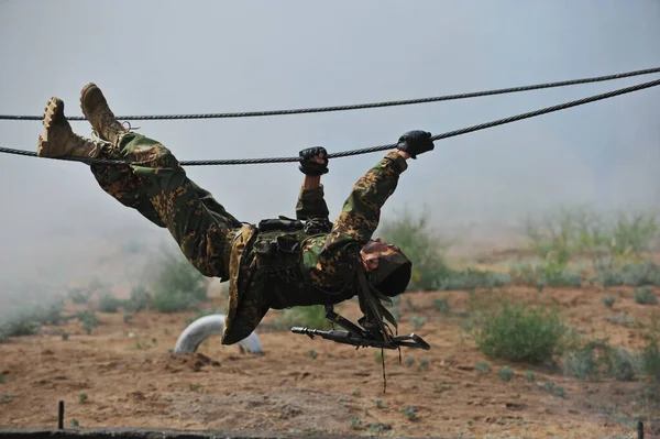 Almaty Kazachstan 2012 Afstuderen Van Het Examen Bij Speciale Politiemachten — Stockfoto