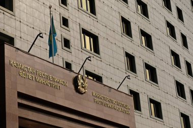 Nur-Sultan / Kazakistan - 10.02.2020: İmza - Kazakistan Cumhuriyeti Adalet Bakanlığı