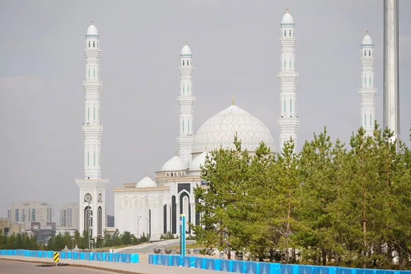 Nur Sultan Kazakhstan 2020 Mosquée Centrale Capitale Nur Astana — Photo