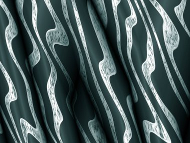 Arka plan, mavi yeşil akan fütüristik degrade desen yapısı