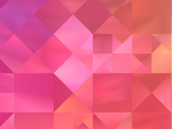 Abstract Background Red Pink Rosy Gradient Geometric Squares Pattern — Stock Photo, Image