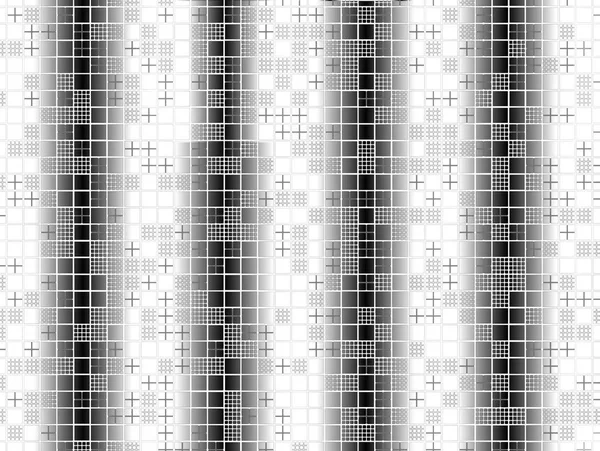 Abstract Advertising Stained Glass Black White Geometric Architecture Design — Stock Photo, Image