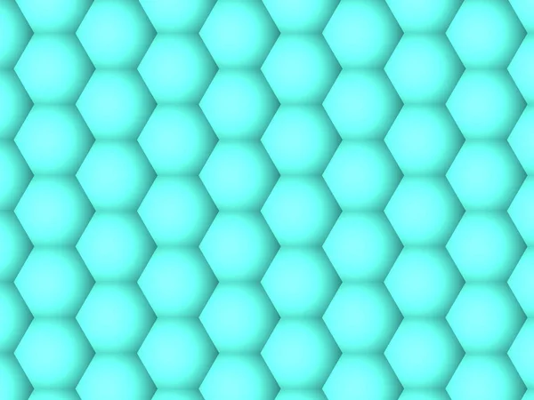 Abstract Background Gradient Geometric Motion Green Hexagons Pattern — Stock Photo, Image