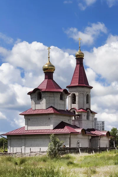 Pomor 共识的老信徒的神圣的处女的假设教会 在哈尔科夫 — 图库照片