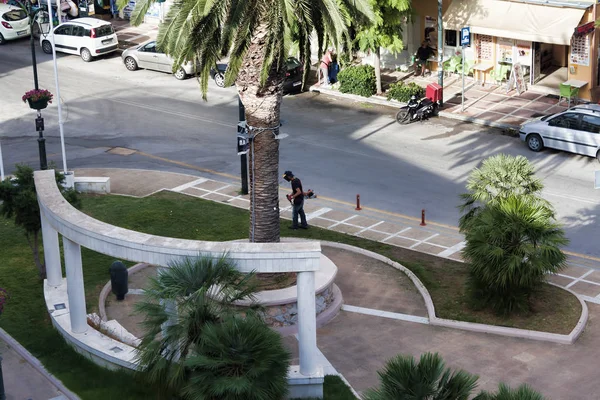 Loutraki Griechenland Juli 2018 Auf Dem Loutraki Platz Vom März — Stockfoto