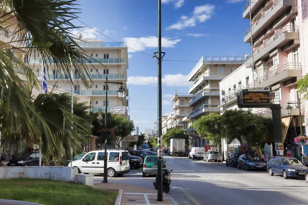 Loutraki Grèce Juin 2018 Dans Rue Loutraki Par Une Journée — Photo