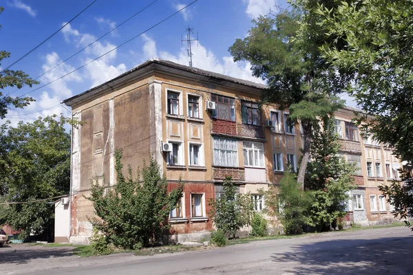 Cênico Edifício Residencial Construído Velho Sloviansk Ucrânia — Fotografia de Stock