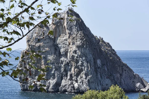 Rock Diva Bord Simeiz Crimée Ukraine — Photo