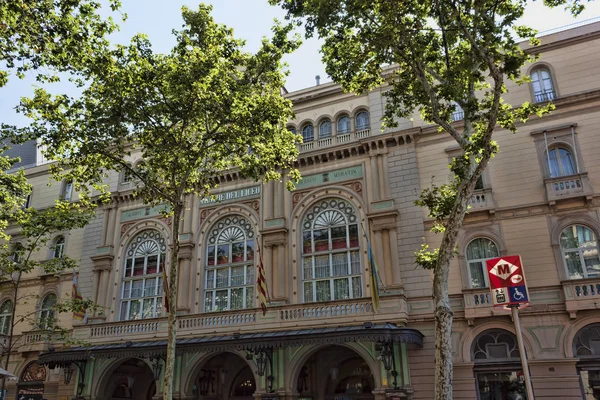 Barcelona Spain July 2013 Gran Teatre Del Liceu Simply Liceu — Stock Photo, Image