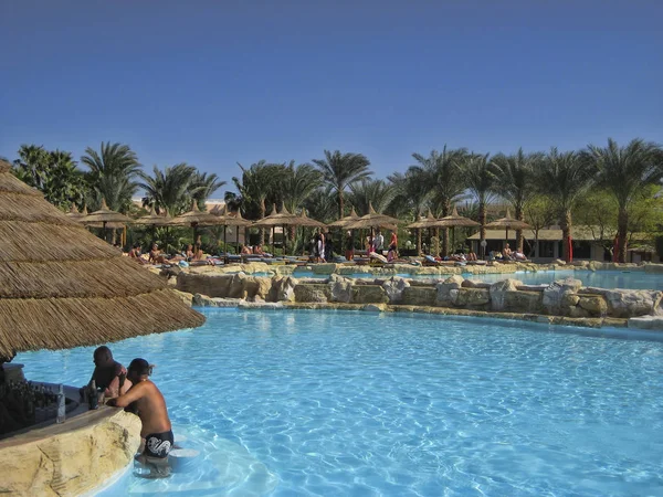 Hotel pickalbatros in Hurghada ist ein beliebtes Touristenziel — Stockfoto