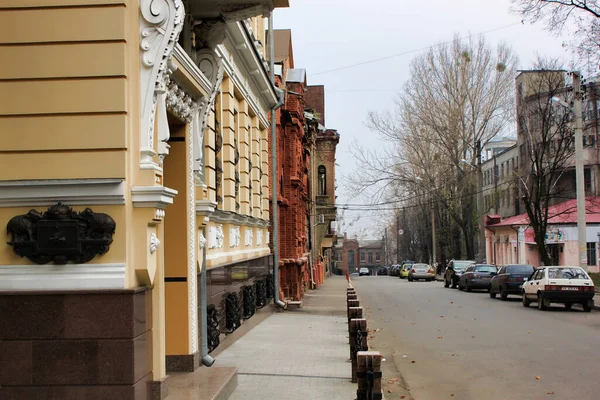 Kharkiv Ucraina Novembre 2010 Darwin Street Nel Centro Storico Kharkiv — Foto Stock