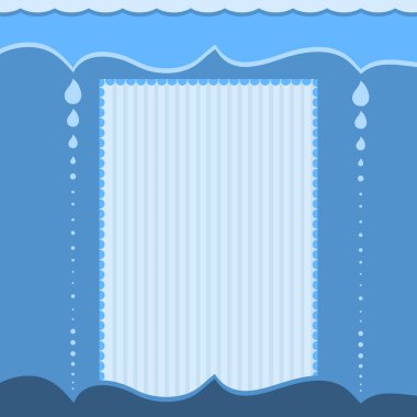 Modern arka plan mavi damla ve şeritler