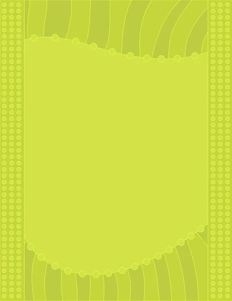 Яскраво Зелений Фон Точками Лініями — стоковий вектор