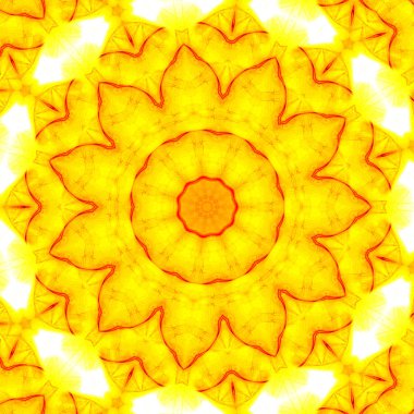 Sanatsal turuncu çiçekli arka plan