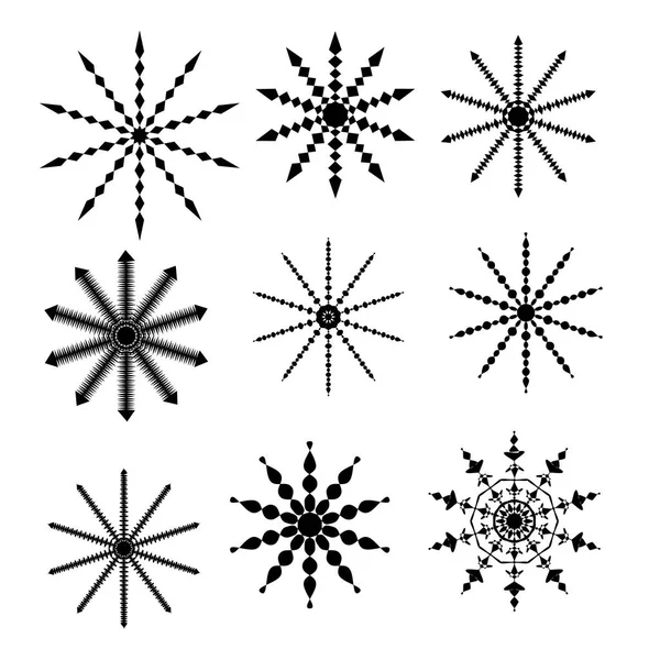 Siyah beyaz arka plan üzerinde toplama yıldız