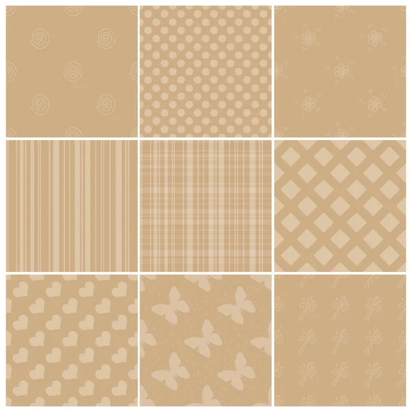 Collezione Texture Monocromatiche Beige — Foto Stock