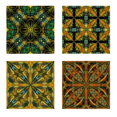 Dikişsiz döşemeden ayrıntılı doku koleksiyonu