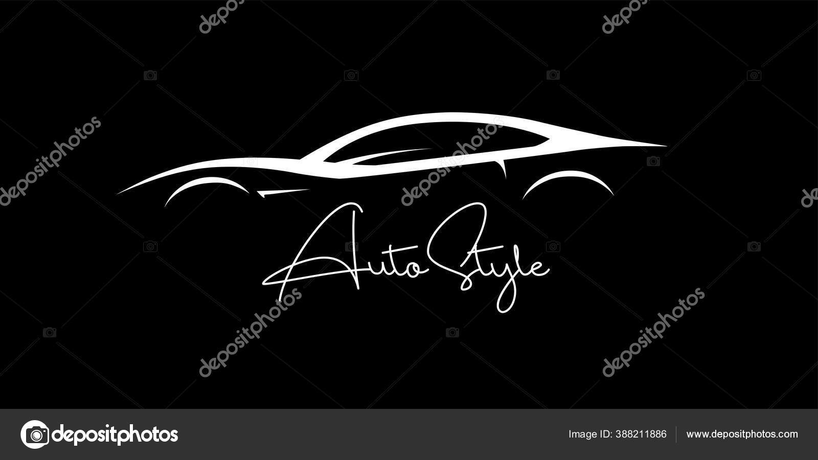 Sportwagen-Silhouette-Logo. Performance-Supercar-Kraftfahrzeug-Abzeichen.  Autohaus-Garage-Ikone Im Auto-Stil. Vektor-Illustration. Lizenzfrei  nutzbare SVG, Vektorgrafiken, Clip Arts, Illustrationen. Image 175067542.