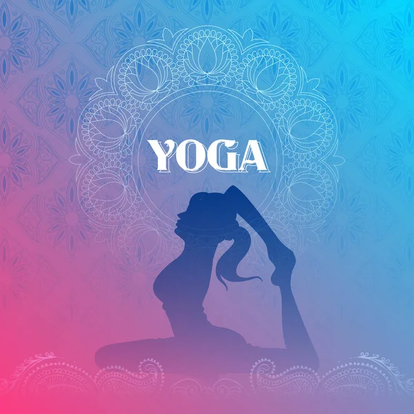 Journée internationale du yoga — Image vectorielle