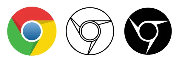 chrome logo vector