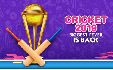 Batsman oyuncusu oynayan Kriket Şampiyonası spor 2019