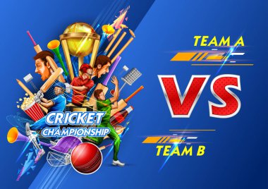 Batsman oyuncusu oynayan Kriket Şampiyonası spor 2019