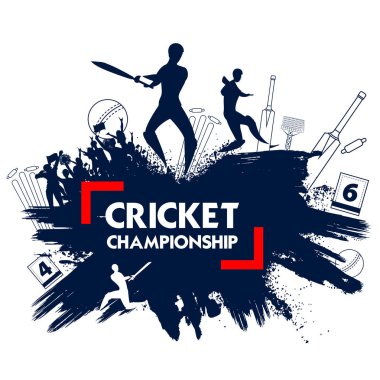 Batsman oyuncusu oynayan Kriket Şampiyonası spor 2019