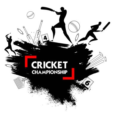 Batsman oyuncusu oynayan Kriket Şampiyonası spor 2019