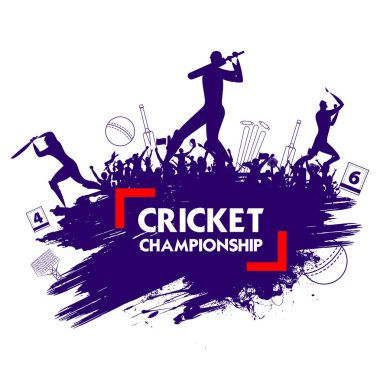 Batsman oyuncusu oynayan Kriket Şampiyonası spor 2019