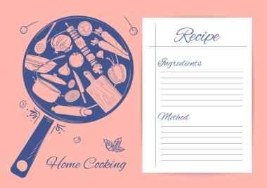 ev yemeği için mutfak gereçleri olan sağlıklı, taze meyve ve sebze.