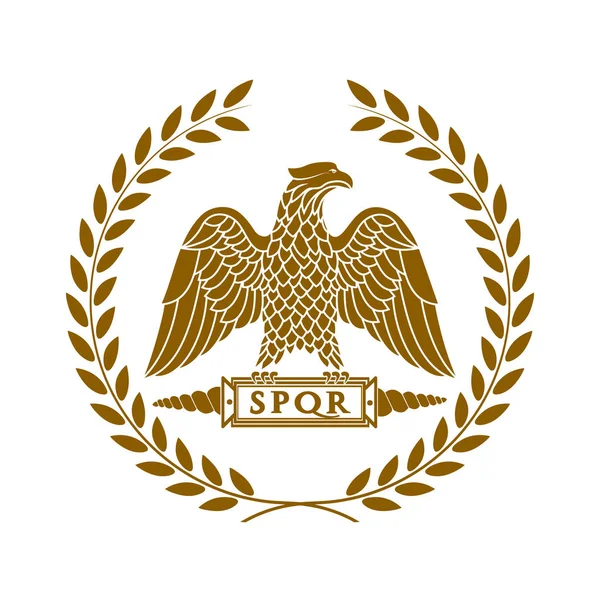 Roma Kartal Logo — Stok Vektör