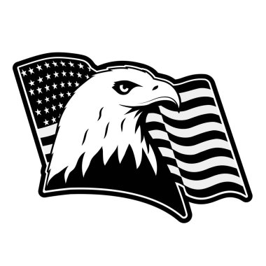 Kel kartal sembolü Kuzey Amerika.