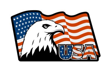 Kel kartal sembolü Kuzey Amerika.