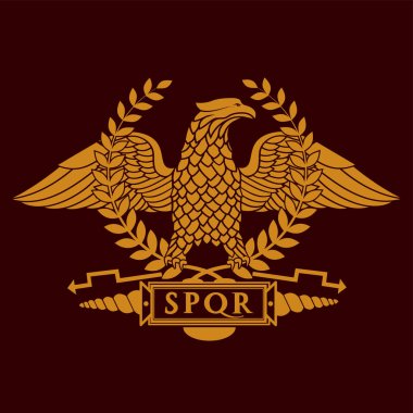Roma İmparatorluğu 'nun roman Eagle sembolü