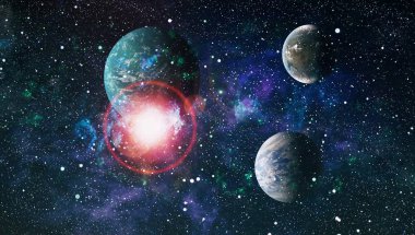 Yüksek kalite alan arka planı. Bu görüntünün elementleri NASA tarafından desteklenmektedir.