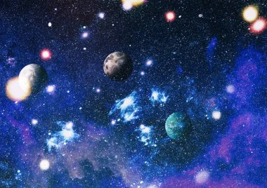 Gezegen - bu görüntü döşenmiş Nasa tarafından unsurları