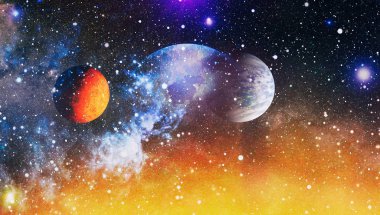 Gezegen - bu görüntü döşenmiş Nasa tarafından unsurları